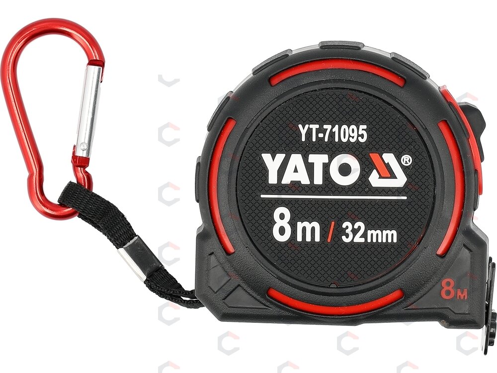 Matavimo ruletė | 8 m x 32 mm (YT-71095) Matavimo ruletė | 8 m x 32 mm (YT-71095)