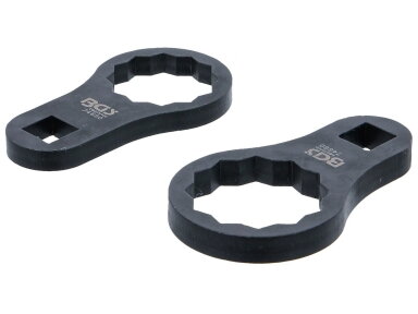 Šarnyrų veržlių raktų rinkinys Mercedes-Benz, 32 / 38 mm, 2 vnt. BGS (74660) Šarnyrų veržlių raktų rinkinys Mercedes-Benz, 32 / 38 mm, 2 vnt. BGS (74660)