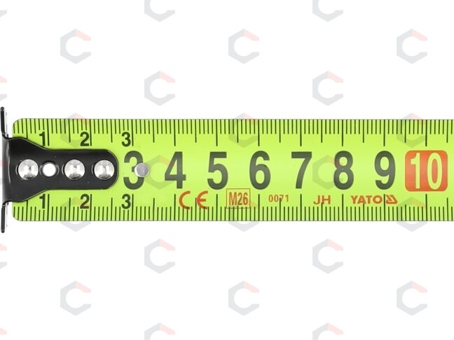 Matavimo ruletė | 10 m x 28 mm (YT-71164) 2 Matavimo ruletė | 10 m x 28 mm (YT-71164) 2