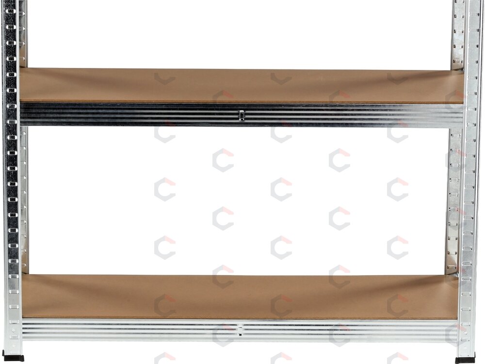 Sandėliavimo stelažas cinkuotas | 5 lentynos | HDF plokštės | 180 X 90 X 40 cm (78485) 3 Sandėliavimo stelažas cinkuotas | 5 lentynos | HDF plokštės | 180 X 90 X 40 cm (78485) 3