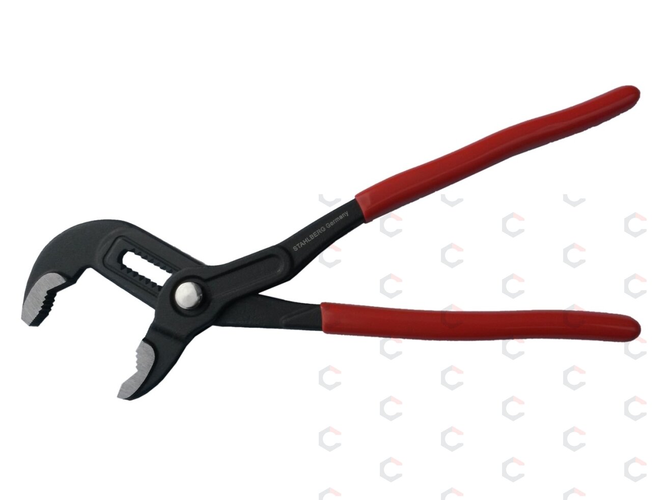 Santechninės (Cobra) replės fiksuojamos mygtuku 240 mm "Stahlberg" (SP0601-240) 1 Santechninės (Cobra) replės fiksuojamos mygtuku 240 mm "Stahlberg" (SP0601-240) 1
