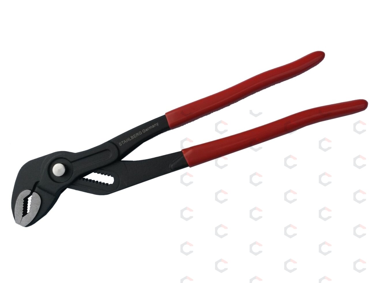Santechninės (Cobra) replės fiksuojamos mygtuku 300 mm "Stahlberg" (SP0601-300)