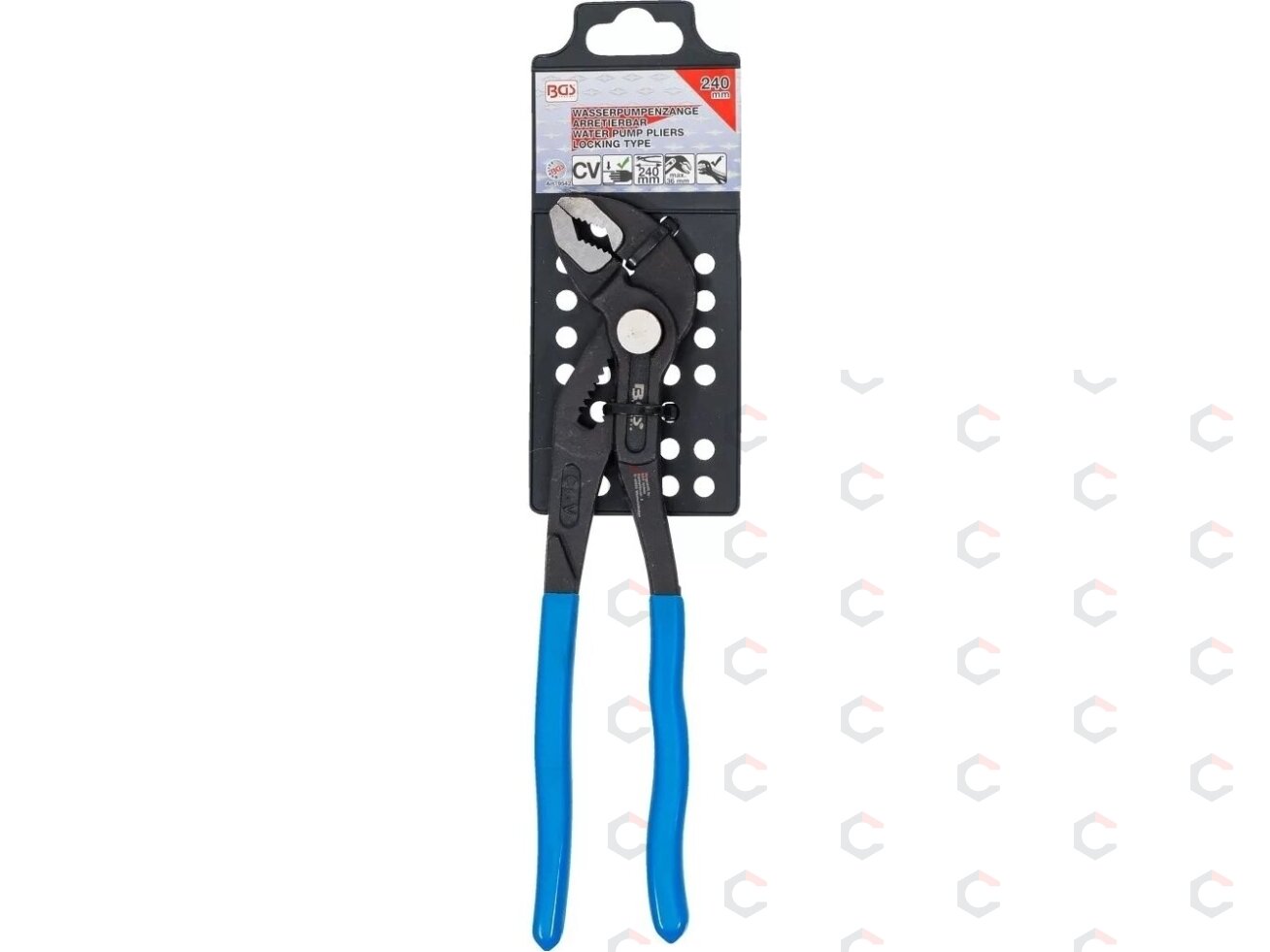 Santechninės replės | fiksuojamos mygtuku | 240 mm (9542) 3 Santechninės replės | fiksuojamos mygtuku | 240 mm (9542) 3