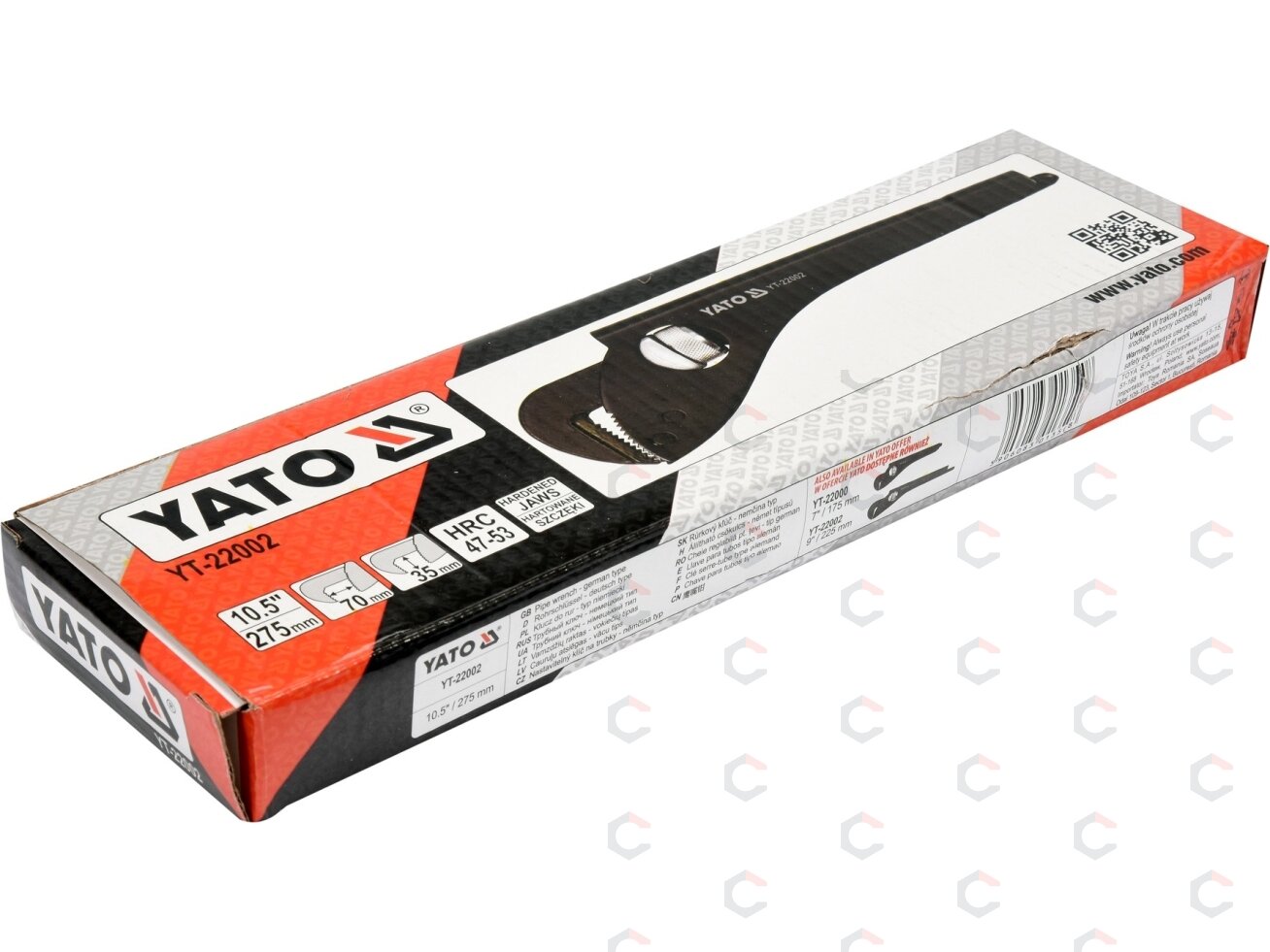 Santechninis vamzdinis raktas 275mm (10.5") (YT-22002) 2