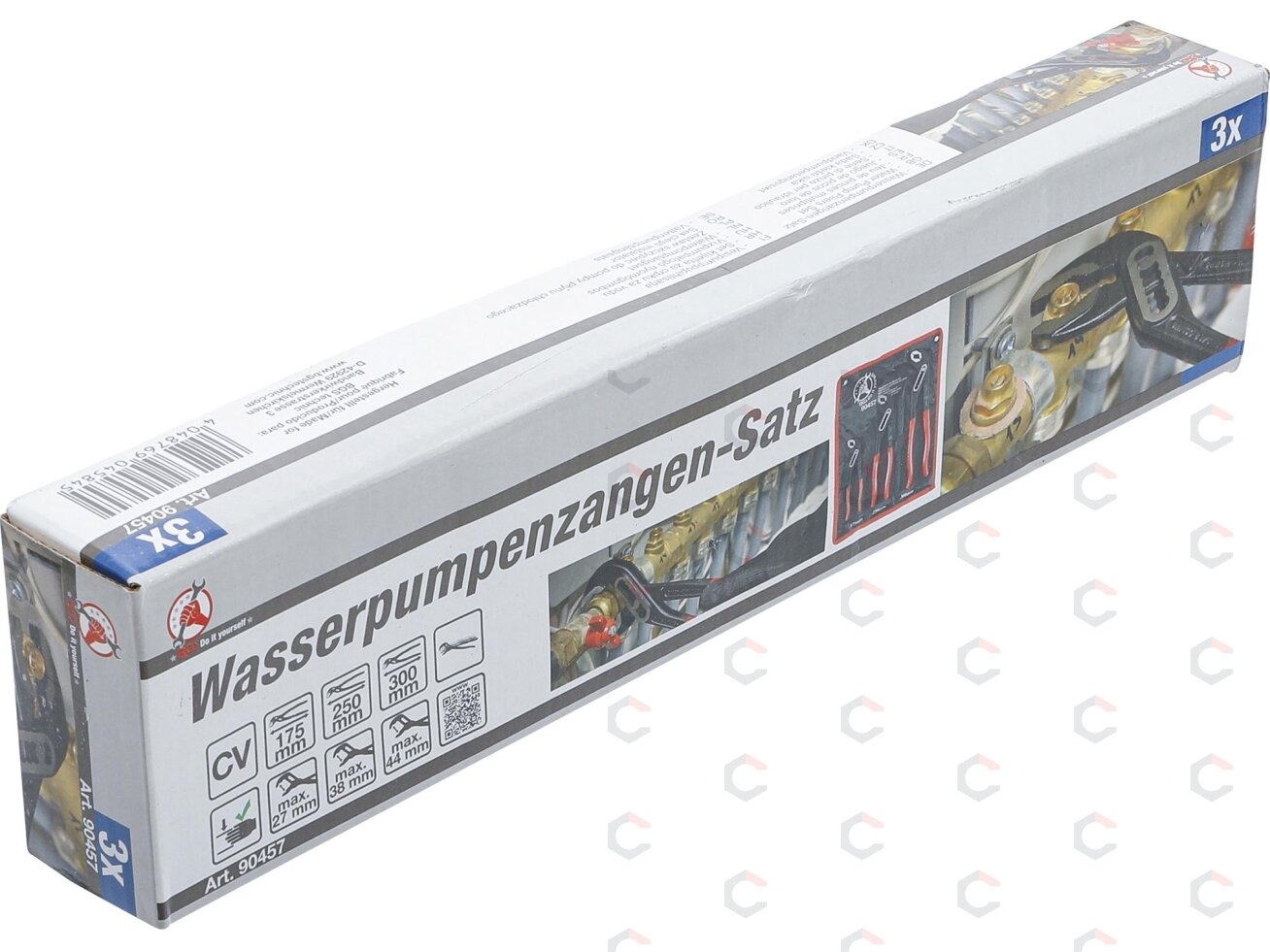 Santechninių replių rinkinys | 3 vnt. (90457) 5 Santechninių replių rinkinys | 3 vnt. (90457) 5