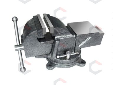 Šaltkalvio spaustuvai pasukama baze | 28.5 kg | 250 mm (SK6505) Šaltkalvio spaustuvai pasukama baze | 28.5 kg | 250 mm (SK6505)