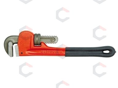 Santechninis raktas stilson su PVC rankena 200 mm (55620)