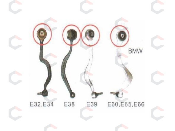 Pakabos presavimo įrankiai – vairo ir įvorių montavimui – BMW E-serija / MB W-serija (SK9614) 1 Pakabos presavimo įrankiai – vairo ir įvorių montavimui – BMW E-serija / MB W-serija (SK9614) 1