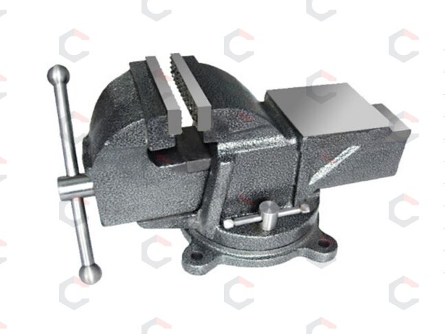 Šaltkalvio spaustuvai pasukama baze | 28.5 kg | 250 mm (SK6505) Šaltkalvio spaustuvai pasukama baze | 28.5 kg | 250 mm (SK6505)