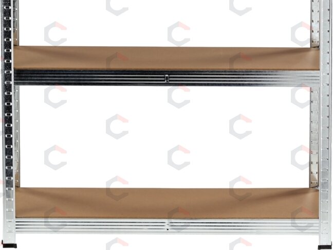 Sandėliavimo stelažas cinkuotas | 5 lentynos | HDF plokštės | 180 X 90 X 30 cm (78483) 3 Sandėliavimo stelažas cinkuotas | 5 lentynos | HDF plokštės | 180 X 90 X 30 cm (78483) 3