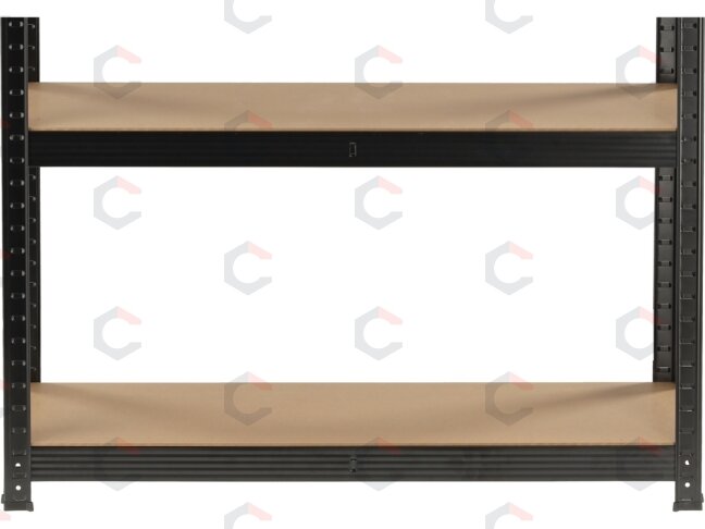 Metalinis sandėliavimo stelažas | 180 x 90 x 30 cm | 500 kg | 5 lentynos (78484) 3 Metalinis sandėliavimo stelažas | 180 x 90 x 30 cm | 500 kg | 5 lentynos (78484) 3