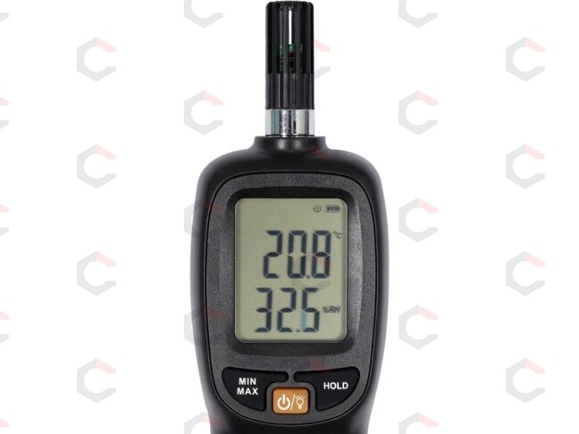 Santykinės drėgmės ir aplinkos temperatūros matuoklis (81716) 1