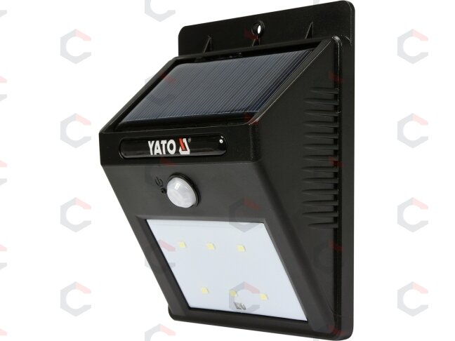Saulės baterijos šviestuvas su judesio davikliu | 6 SMD LED (YT-81856) Saulės baterijos šviestuvas su judesio davikliu | 6 SMD LED (YT-81856)