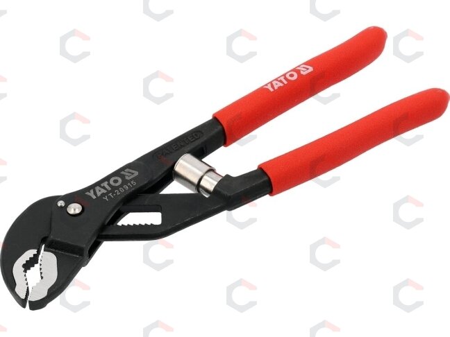 Savaime prisitaikančios vandens pompos replės | 175 mm | 25 mm žandikauliai (YT-20915) 1 Savaime prisitaikančios vandens pompos replės | 175 mm | 25 mm žandikauliai (YT-20915) 1