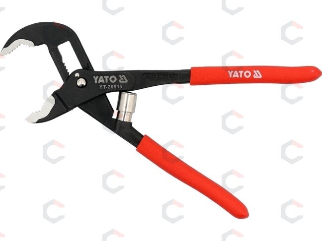 Savaime prisitaikančios vandens pompos replės | 175 mm | 25 mm žandikauliai (YT-20915) Savaime prisitaikančios vandens pompos replės | 175 mm | 25 mm žandikauliai (YT-20915)