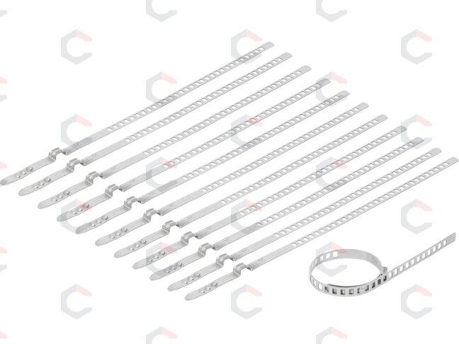 Sąvaržų rinkinys pusašių gumoms | 9 mm | 12 vnt. (9452) Sąvaržų rinkinys pusašių gumoms | 9 mm | 12 vnt. (9452)
