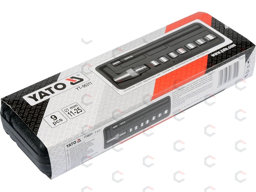 Sankabos centravimo komplektas | 9 vnt. (YT-06311) 3 Sankabos centravimo komplektas | 9 vnt. (YT-06311) 3