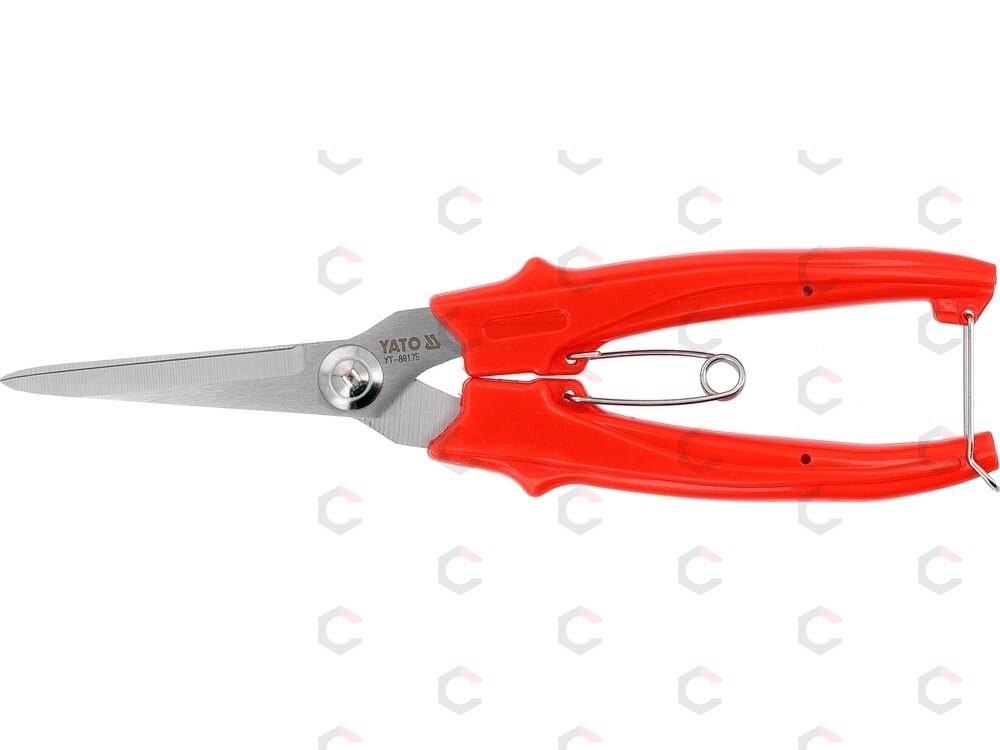 Genėjimo žirklės žirklinio tipo Basic 182 mm (YT-88175) Genėjimo žirklės žirklinio tipo Basic 182 mm (YT-88175)