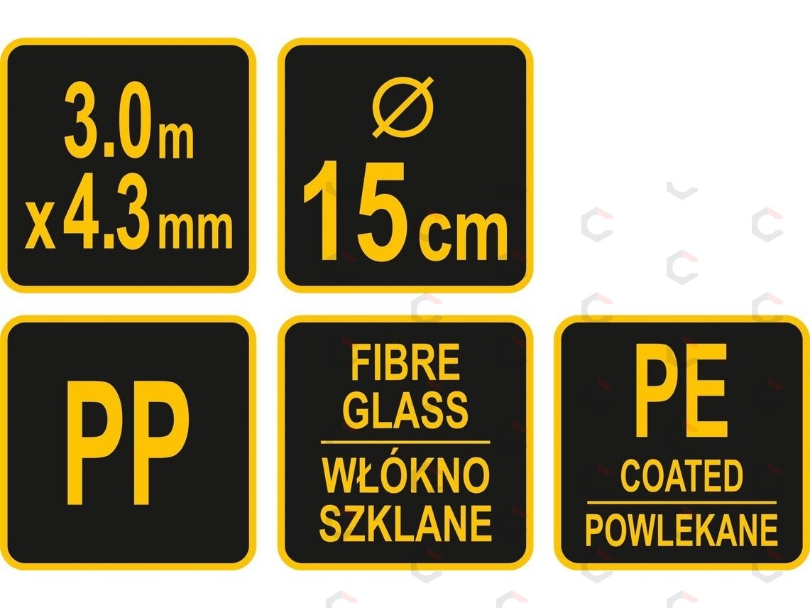 Šepetys su trosu kaminų valymui | 150 mm / 3 m (72955) 2 Šepetys su trosu kaminų valymui | 150 mm / 3 m (72955) 2