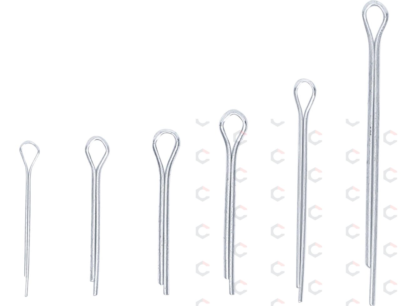 Segtukų rinkinys | Ø 1,6-3,2 mm | 135 vnt. (88138) 1 Segtukų rinkinys | Ø 1,6-3,2 mm | 135 vnt. (88138) 1