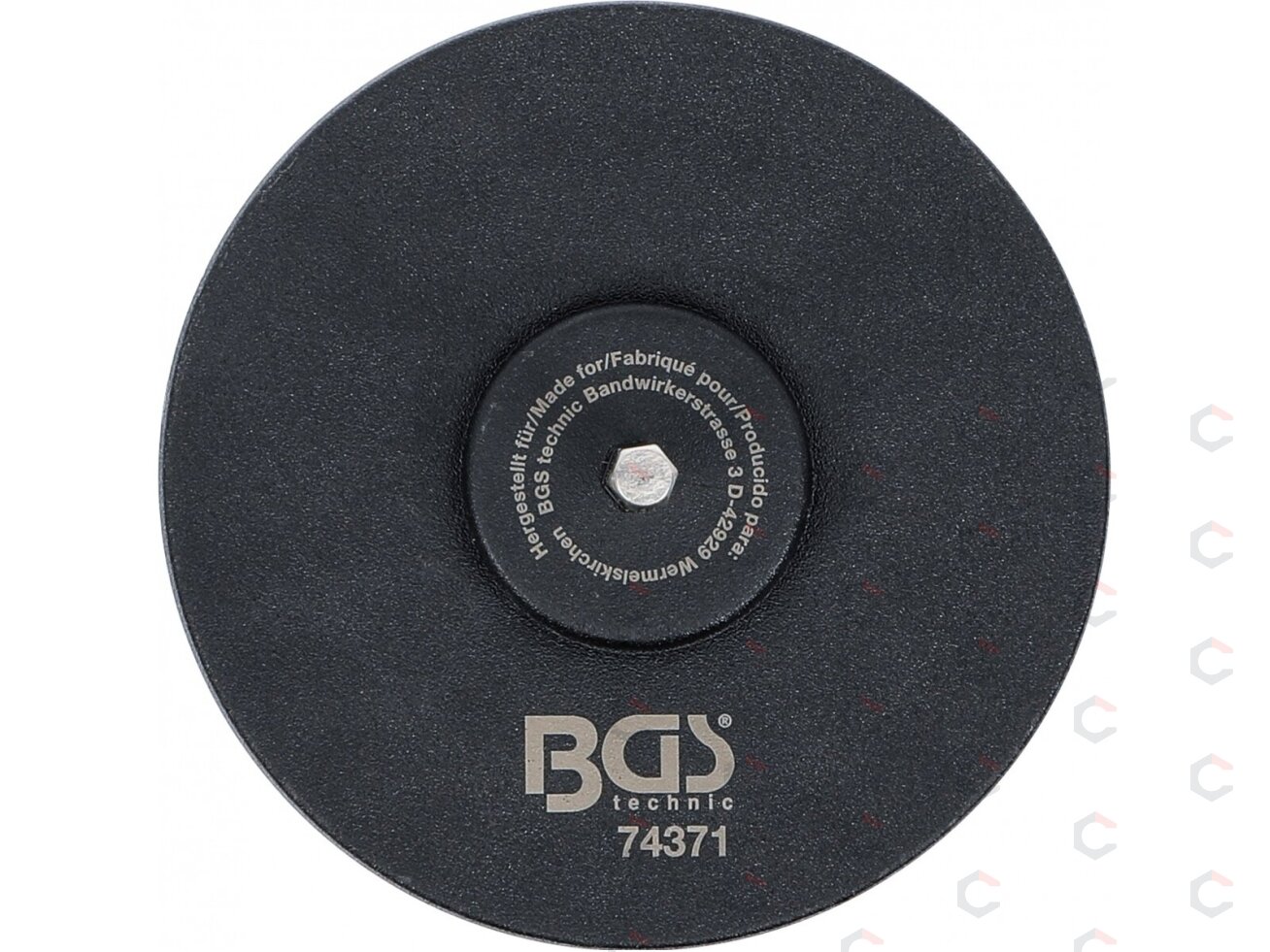 Šepetys su Hex 6.3 mm (1/4") galu | Ø 100 mm (4") (74371) 3