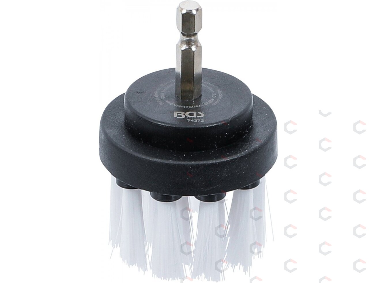 Šepetys su Hex 6.3 mm (1/4") galu | Ø 50 mm (2") (74372) Šepetys su Hex 6.3 mm (1/4") galu | Ø 50 mm (2") (74372)