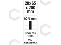 Šepetėlis vamzdeliams valyti | 20 mm (YT-47695) 2 Šepetėlis vamzdeliams valyti | 20 mm (YT-47695) 2