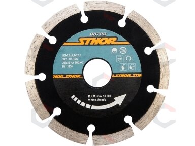 Segmentinis pjovimo diskas HS 115mm (08780) Segmentinis pjovimo diskas HS 115mm (08780)
