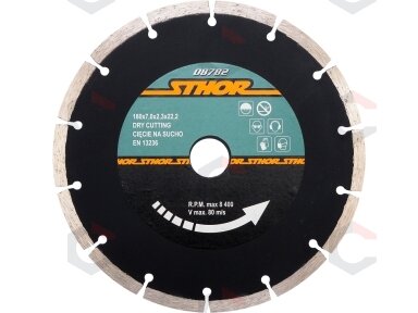 Segmentinis pjovimo diskas "SEGMENT" - HS 180mm (08782) Segmentinis pjovimo diskas "SEGMENT" - HS 180mm (08782)