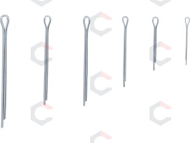 Segtukų asortimentas | tiesūs | Ø 1.6 - 4.0 mm | 555 vnt. (8048) Segtukų asortimentas | tiesūs | Ø 1.6 - 4.0 mm | 555 vnt. (8048)