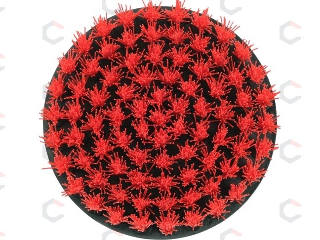 Šepečių rinkinys su Hex 6.3 mm (1/4") galu | Nailonas | 5 vnt. (YT-47777) 10