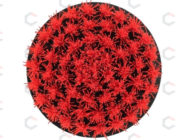 Šepečių rinkinys su Hex 6.3 mm (1/4") galu | Nailonas | 5 vnt. (YT-47777) 11