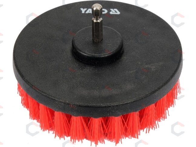 Šepečių rinkinys su Hex 6.3 mm (1/4") galu | Nailonas | 5 vnt. (YT-47777) 4 Šepečių rinkinys su Hex 6.3 mm (1/4") galu | Nailonas | 5 vnt. (YT-47777) 4