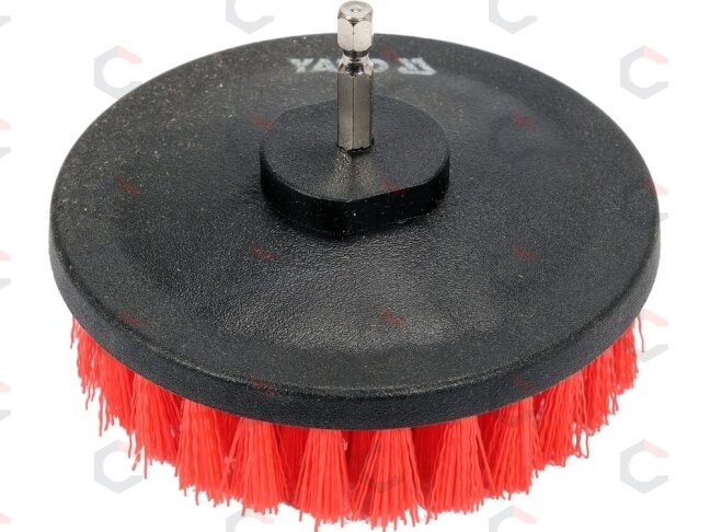 Šepečių rinkinys su Hex 6.3 mm (1/4") galu | Nailonas | 5 vnt. (YT-47777) 5 Šepečių rinkinys su Hex 6.3 mm (1/4") galu | Nailonas | 5 vnt. (YT-47777) 5