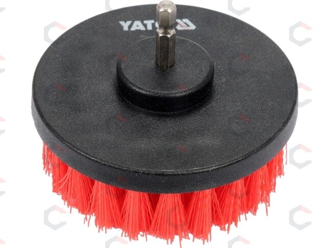 Šepečių rinkinys su Hex 6.3 mm (1/4") galu | Nailonas | 5 vnt. (YT-47777) 6 Šepečių rinkinys su Hex 6.3 mm (1/4") galu | Nailonas | 5 vnt. (YT-47777) 6