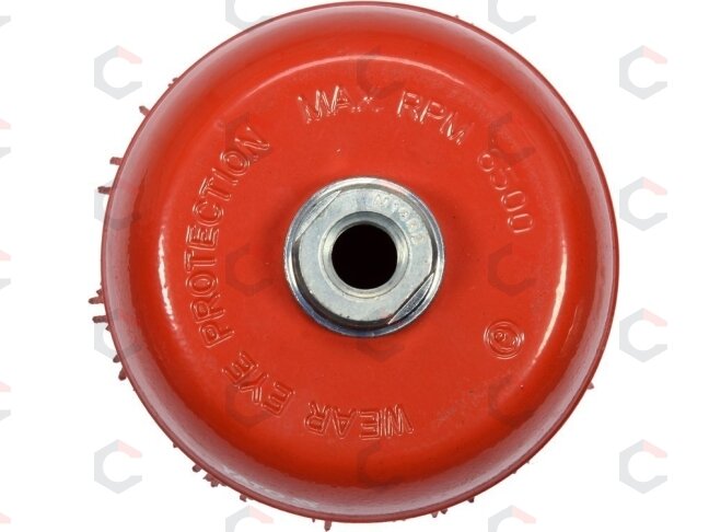 Šepetys puodo tipo | Nailonas | M14 | 125 mm (YT-47787) 1 Šepetys puodo tipo | Nailonas | M14 | 125 mm (YT-47787) 1