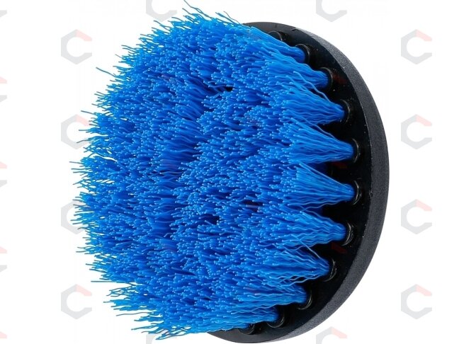 Šepetys su Hex 6.3 mm (1/4") galu | Ø 100 mm (4") (74371) 1 Šepetys su Hex 6.3 mm (1/4") galu | Ø 100 mm (4") (74371) 1