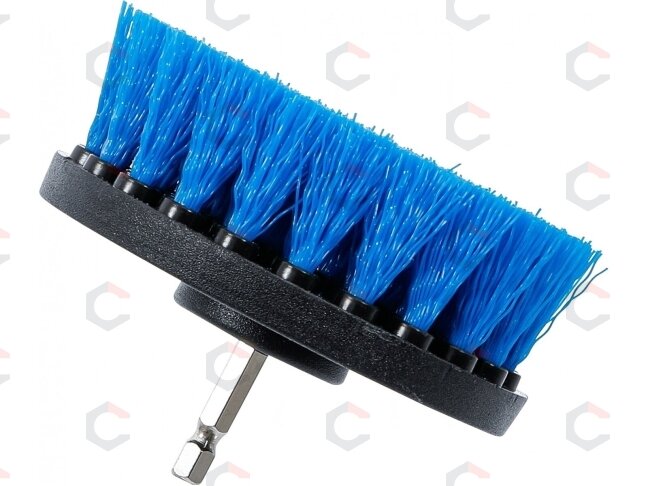 Šepetys su Hex 6.3 mm (1/4") galu | Ø 100 mm (4") (74371) 2 Šepetys su Hex 6.3 mm (1/4") galu | Ø 100 mm (4") (74371) 2
