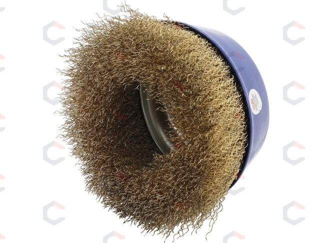 Šepetys vielinis puodo tipo | M14 x 2 | Ø 125 mm x 75 mm (3988)
