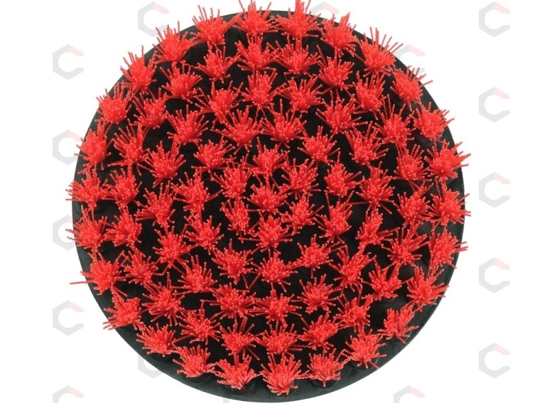 Šepečių rinkinys su Hex 6.3 mm (1/4") galu | Nailonas | 5 vnt. (YT-47777) 10