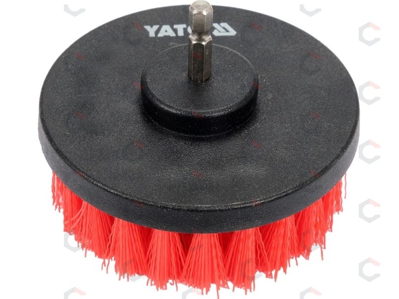 Šepečių rinkinys su Hex 6.3 mm (1/4") galu | Nailonas | 5 vnt. (YT-47777) 6 Šepečių rinkinys su Hex 6.3 mm (1/4") galu | Nailonas | 5 vnt. (YT-47777) 6