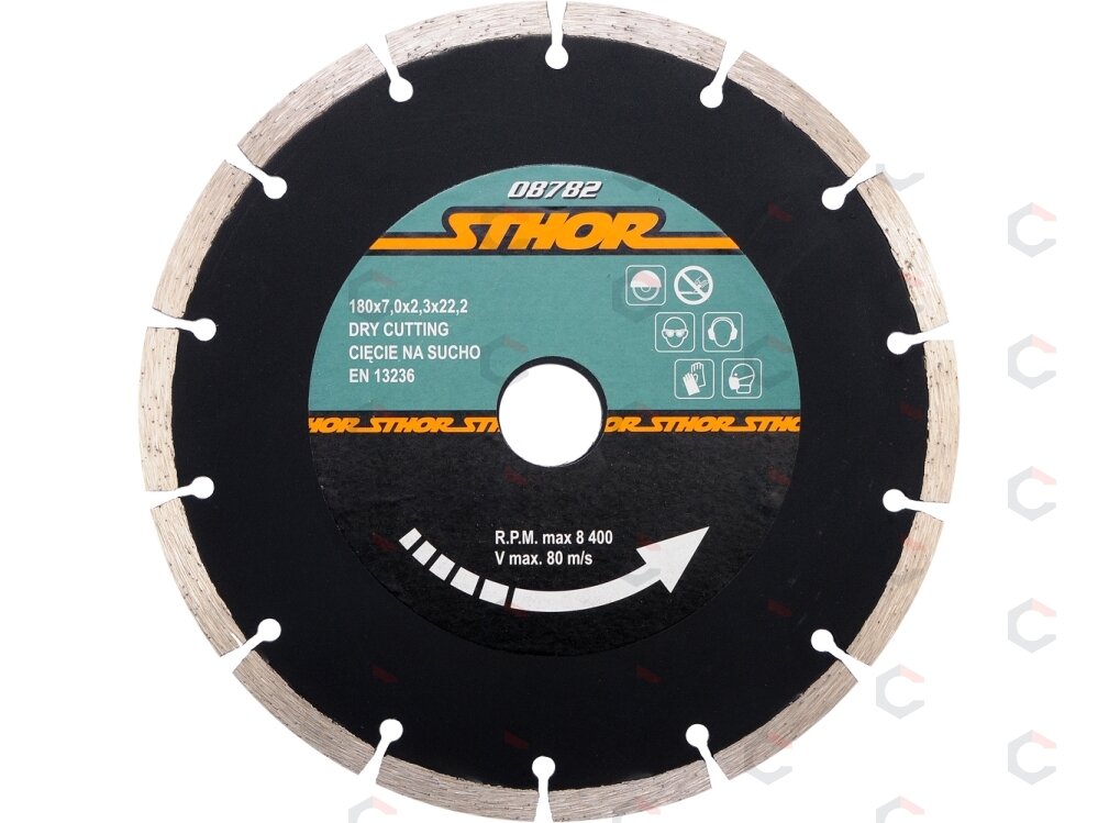 Segmentinis pjovimo diskas "SEGMENT" - HS 180mm (08782)