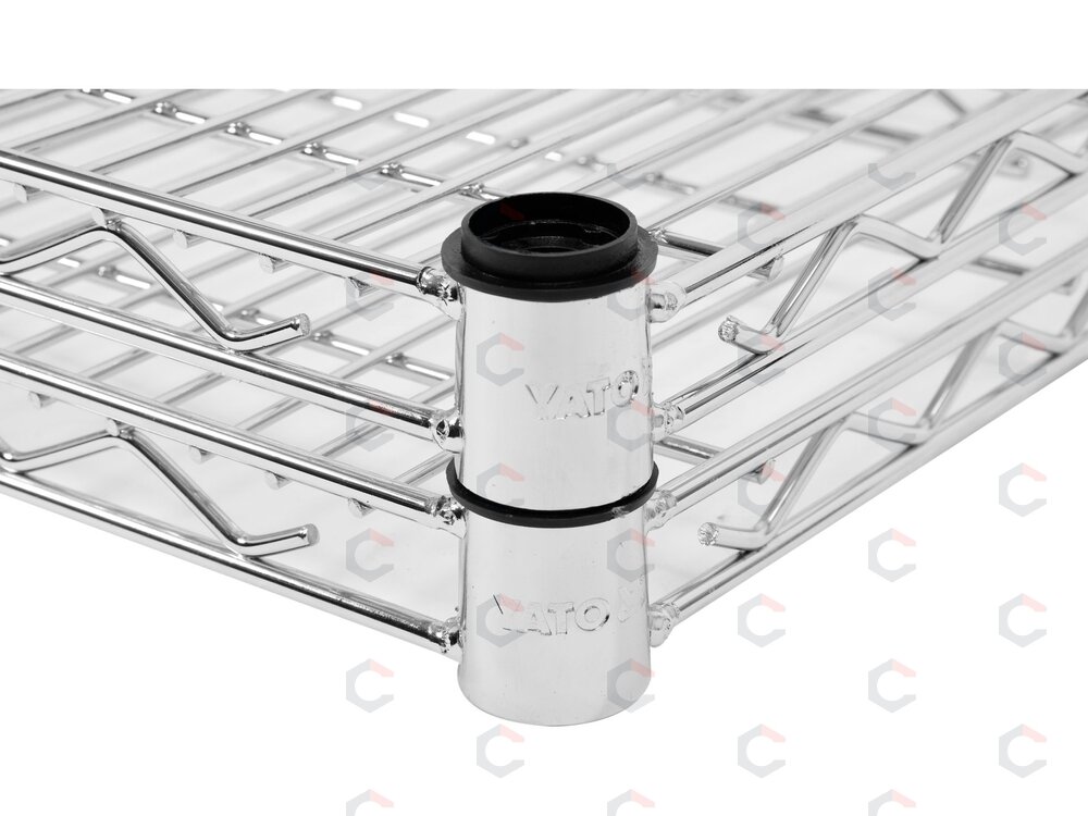 Lentyna grotelių tipo stelažui YATO | 61 × 60 cm (YG-09054) 4 Lentyna grotelių tipo stelažui YATO | 61 × 60 cm (YG-09054) 4