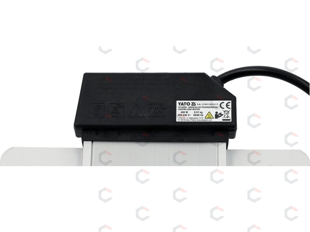 Šildymo elementas maisto šildytuvui | 400 W | 280x197x20 mm (YG-04592) 4 Šildymo elementas maisto šildytuvui | 400 W | 280x197x20 mm (YG-04592) 4