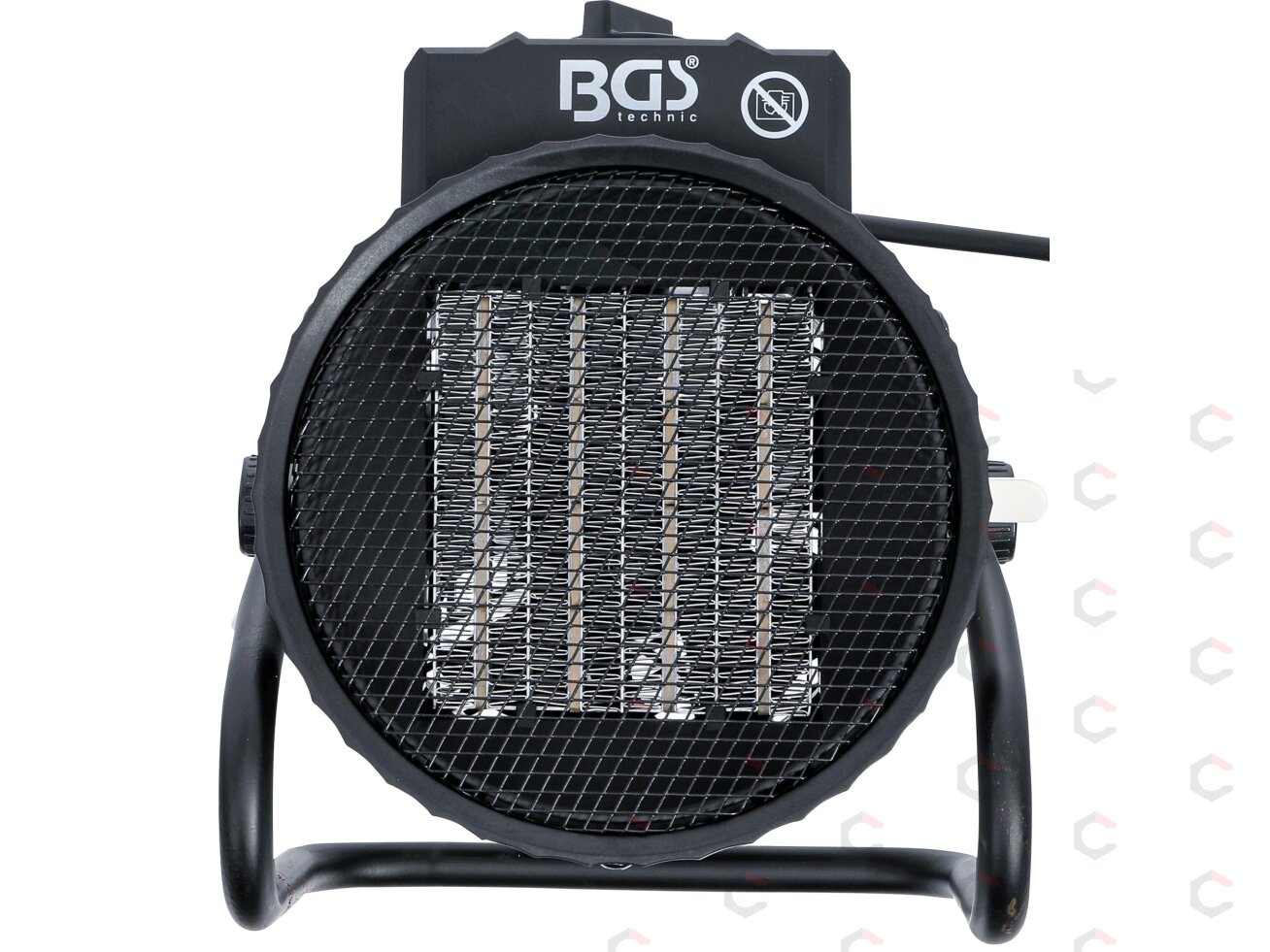 Šildytuvas ventiliatorinis | elektrinis | 2 kW (73370) 7 Šildytuvas ventiliatorinis | elektrinis | 2 kW (73370) 7