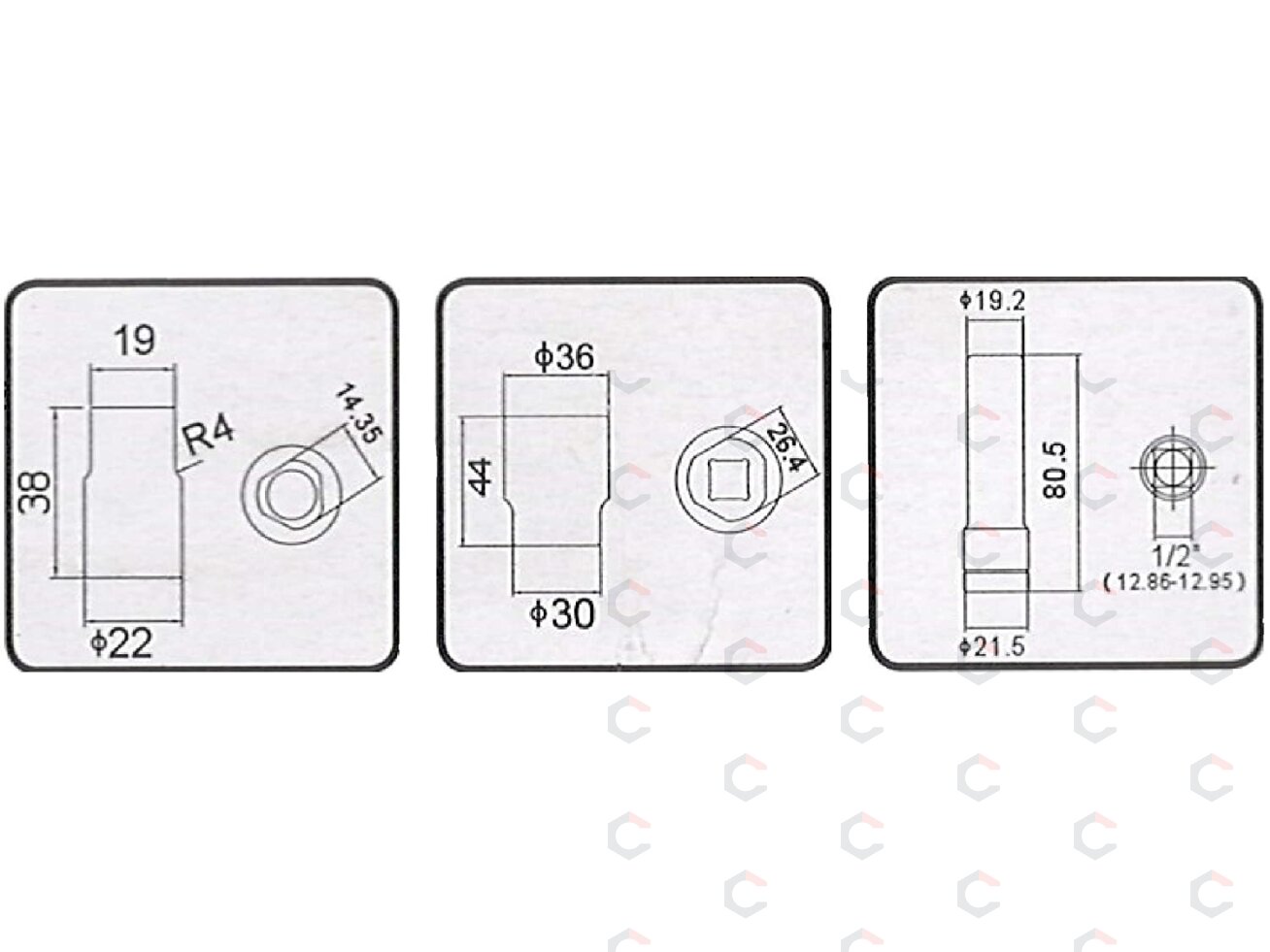 Siurblio (Bosch VE) reguliavimo galvučių rinkinys | 3 vnt. (SK1149) 1 Siurblio (Bosch VE) reguliavimo galvučių rinkinys | 3 vnt. (SK1149) 1