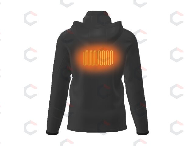 Šildoma softshell striukė | 3 šildymo kilimėliai | dydis S (YT-79570) 1 Šildoma softshell striukė | 3 šildymo kilimėliai | dydis S (YT-79570) 1