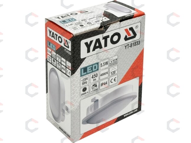 Sieninis žibintas ovalo formos 5,5W LED (YT-81833) 3 Sieninis žibintas ovalo formos 5,5W LED (YT-81833) 3