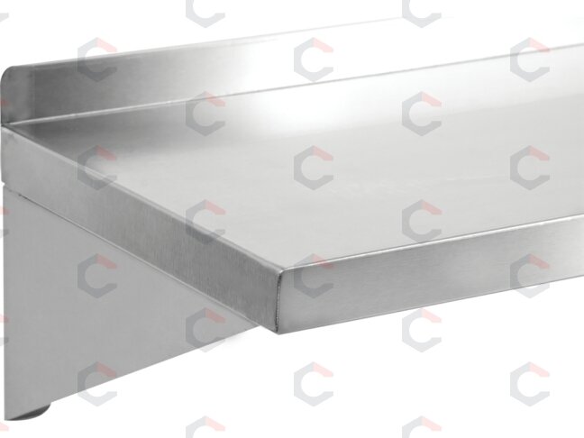 Vienguba sieninė lentyna su borteliu YATO | 90 × 30 × 18 cm (YG-09040) 2 Vienguba sieninė lentyna su borteliu YATO | 90 × 30 × 18 cm (YG-09040) 2