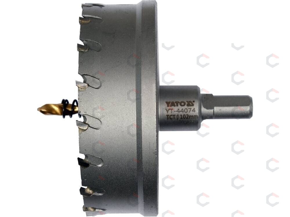Skylių pjūklas / grąžtas metalui TCT | 102 mm (YT-44074) Skylių pjūklas / grąžtas metalui TCT | 102 mm (YT-44074)